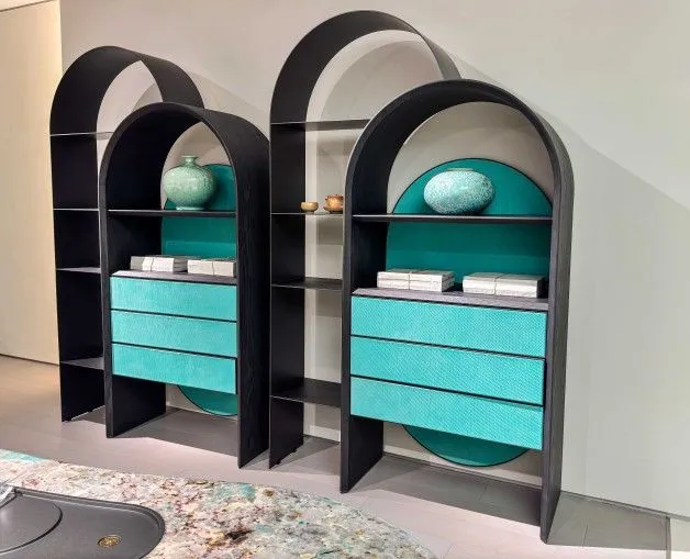 Emerald shadow Serene grid M7703H33 Tea Hall Cabinet Emerald shadow Serene grid M7703H33 Tea Hall Cabinet