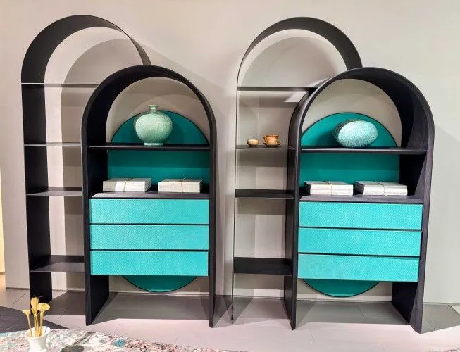Emerald shadow Serene grid M7703H33 Tea Hall Cabinet Emerald shadow Serene grid M7703H33 Tea Hall Cabinet